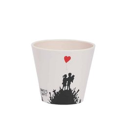 Banksy Espressokop i RPET 90 ml - Kids On Guns Hill