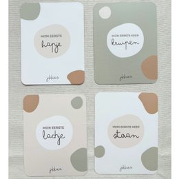 Tarjetas de Milestone - 32 Momentos únicos - Primer año de vida
