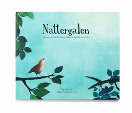 EN/DE/DK/CN - Illustrated Fairytale Børnebog - Nightingale - H.C. Andersen