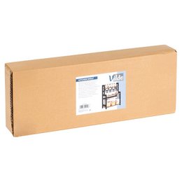 Kitchen Shelf Wooden 3-Level 41.5x18.5x50 cm