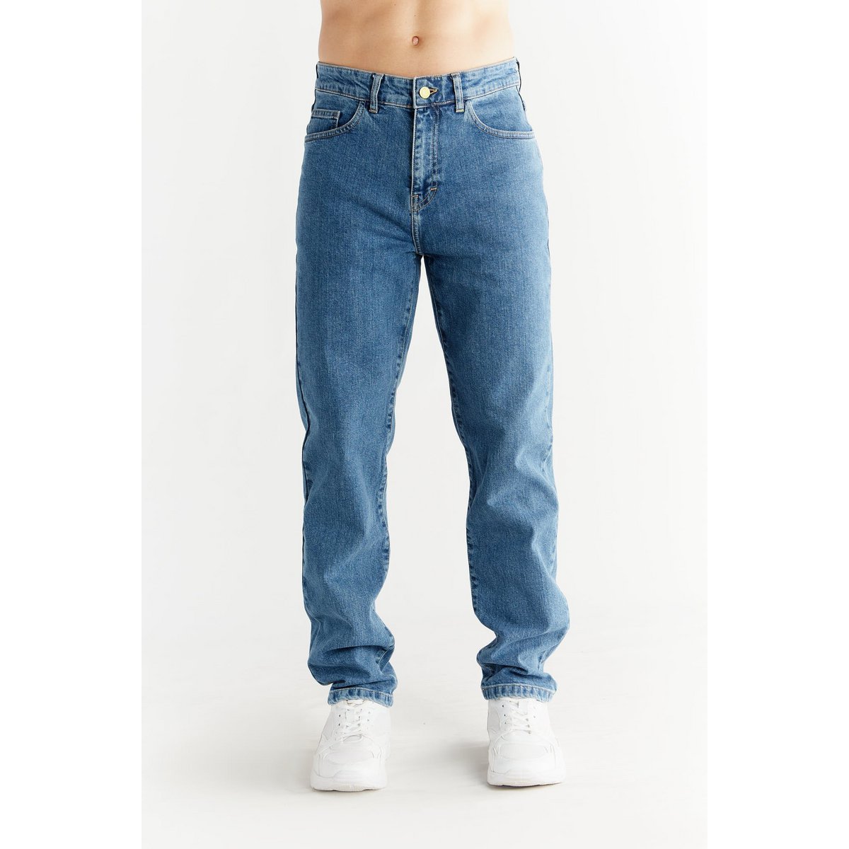 Men's regular fit jeans made from organic cotton
