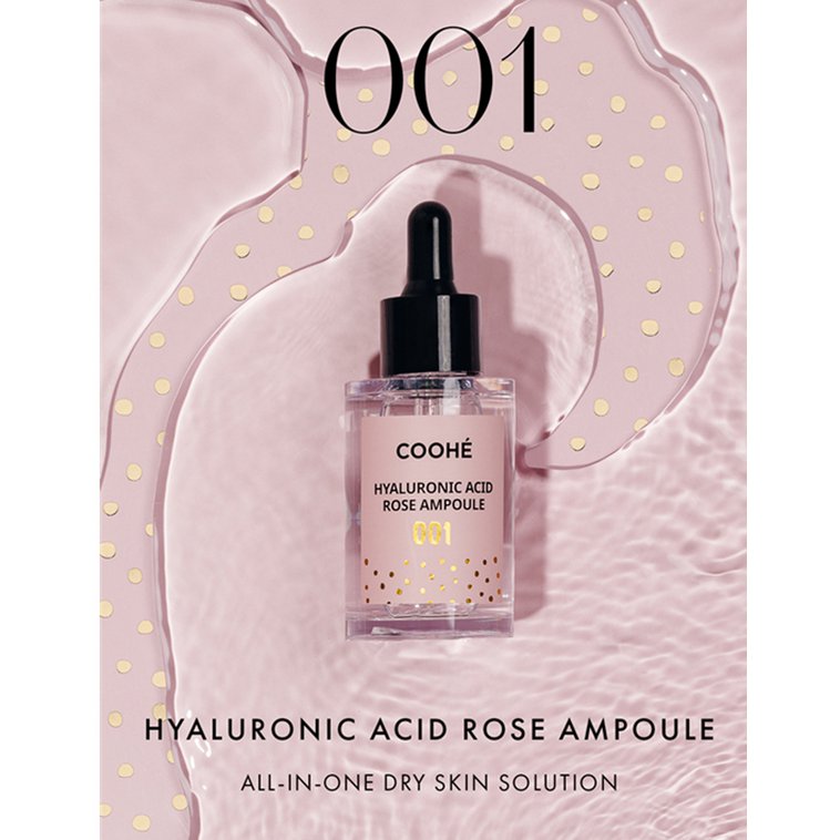 001 Serum różane z kwasem hialuronowym Młodość i blask