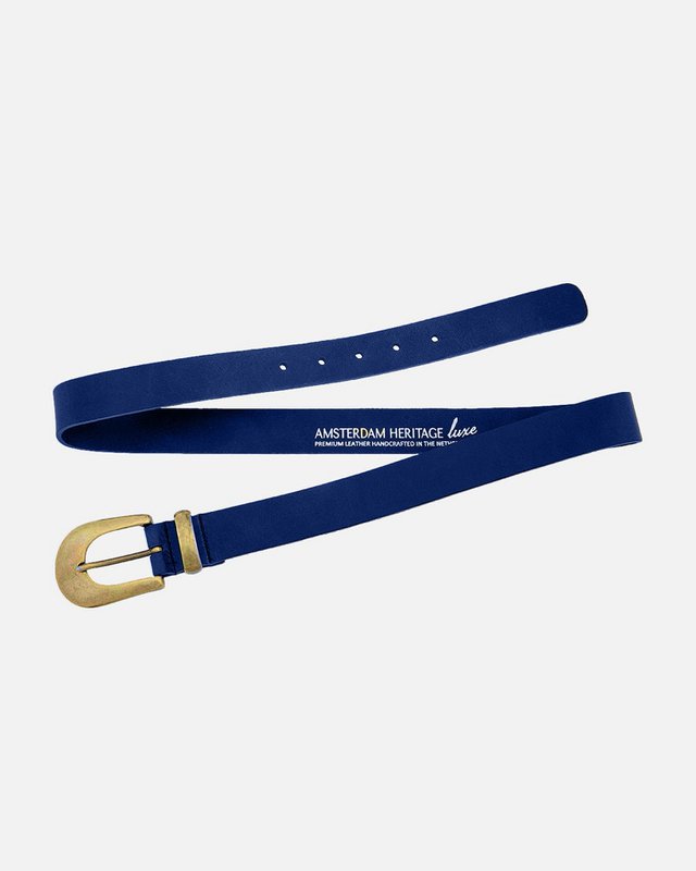MADE TO ORDER Annie | Classic Belt with Statement Gold Buckle