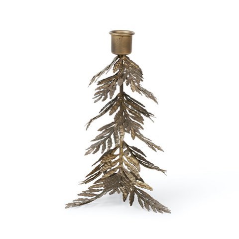 NOSTALGIA christmas tree candleholder