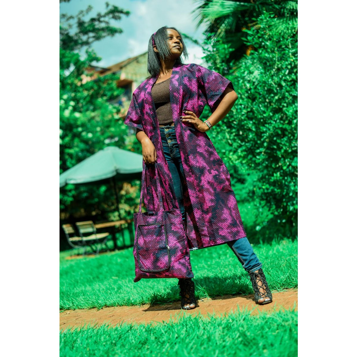 Tunika | Kitenge | Fuchsia