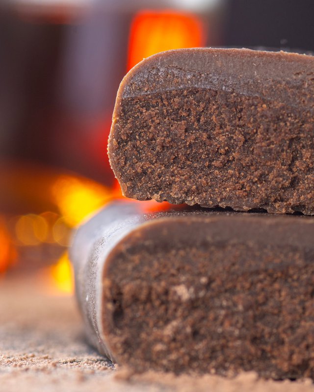 Gourmetchokoladebar "Kakao & Rum" 25g - Vegansk chokolade, uden tilsat sukker og glutenfri (alkoholfri)