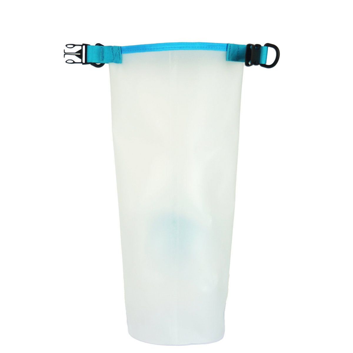 ASCIUGAMANO DA GO Borsa Roll N Go Dry 5L | Borsa da surf per piscina da spiaggia trasparente impermeabile | Blu