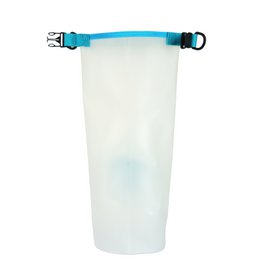 ASCIUGAMANO DA GO Borsa Roll N Go Dry 5L | Borsa da surf per piscina da spiaggia trasparente impermeabile | Blu