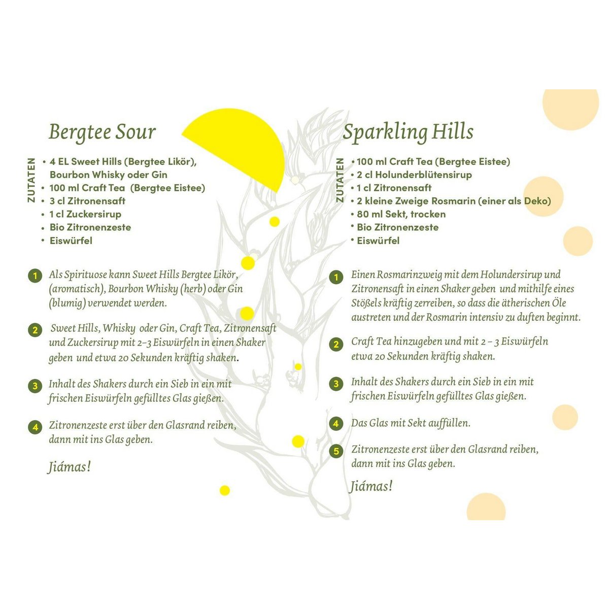Sweet Hills - biologisch graan met Griekse bergthee en lindebloesemhoning