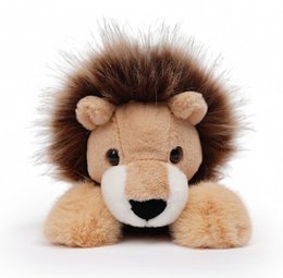 One Love Plush Toy - Male Lion Leonard Yellow and Brown