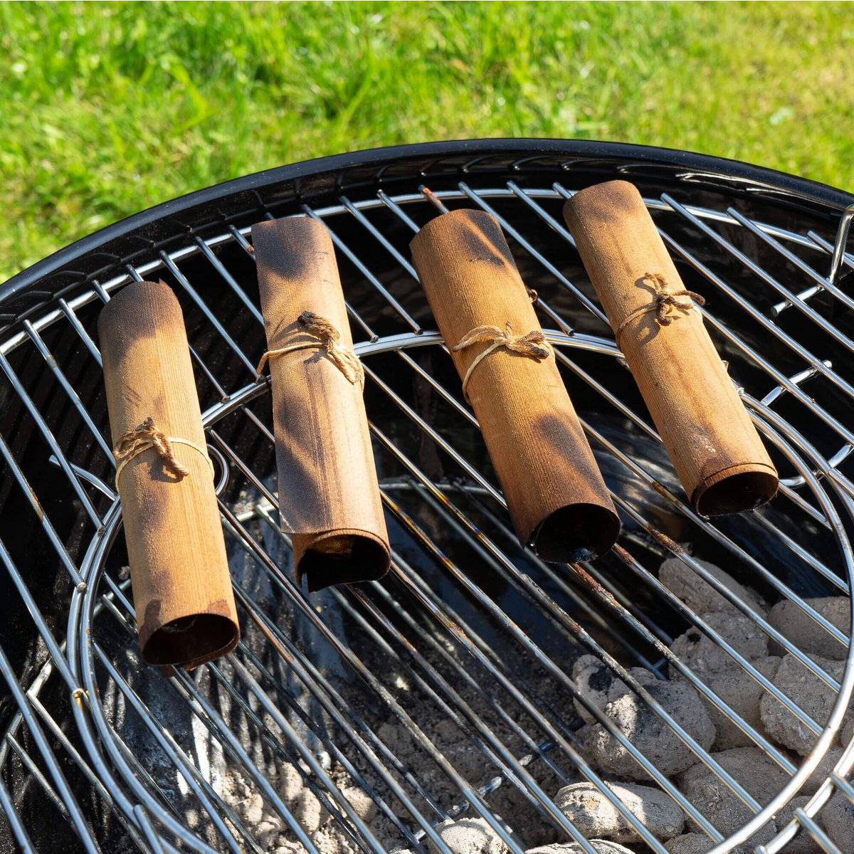 Envolturas de madera premium para barbacoa - Paquete de 12 en tamaño XL