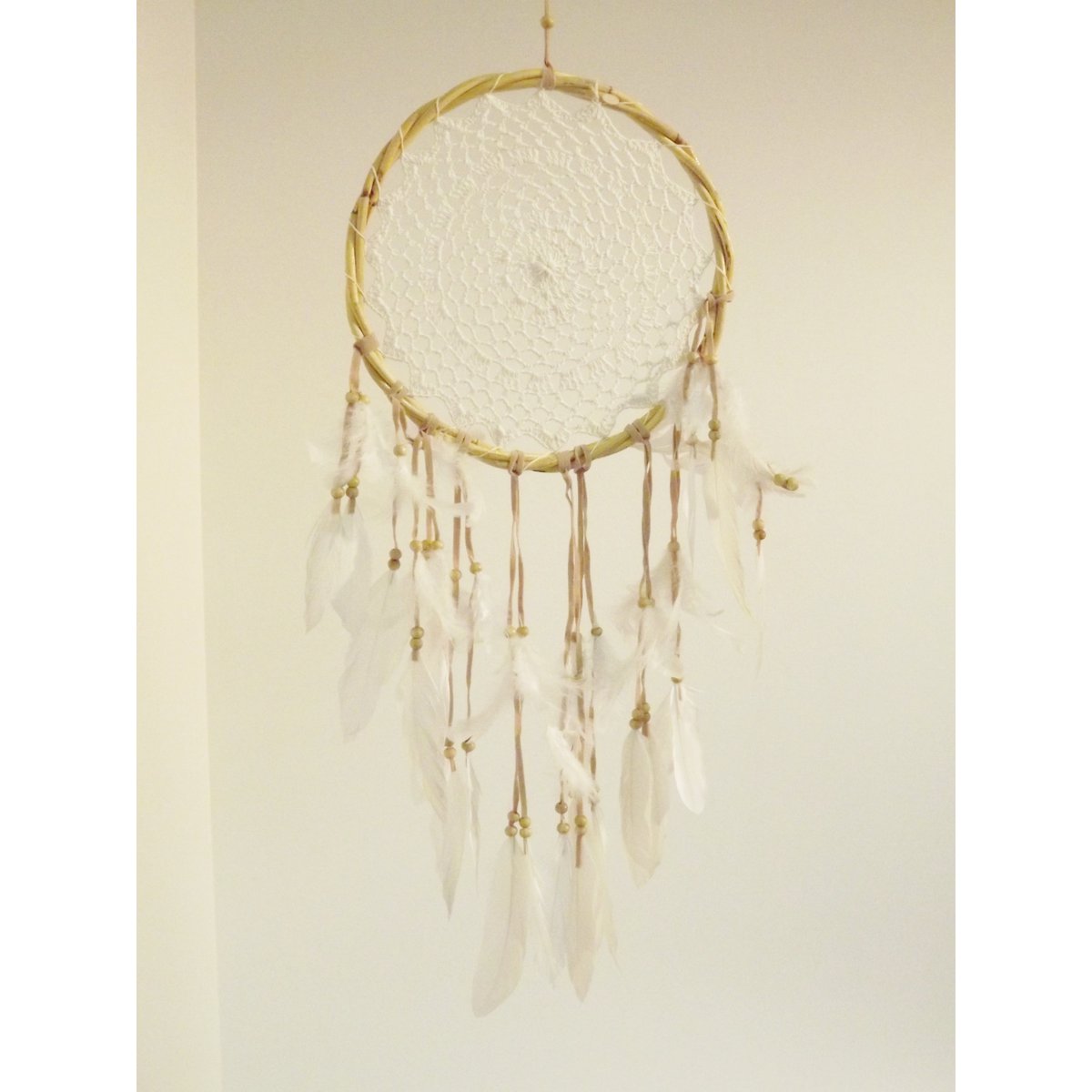 25 cm. gehaakte classic dreamcatcher