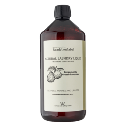 Naturlig vaskevæske - Bergamot & Grosso Lavendel