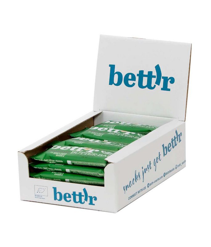 Hazelnut Butter Bar, organic, Bett'r, 30g