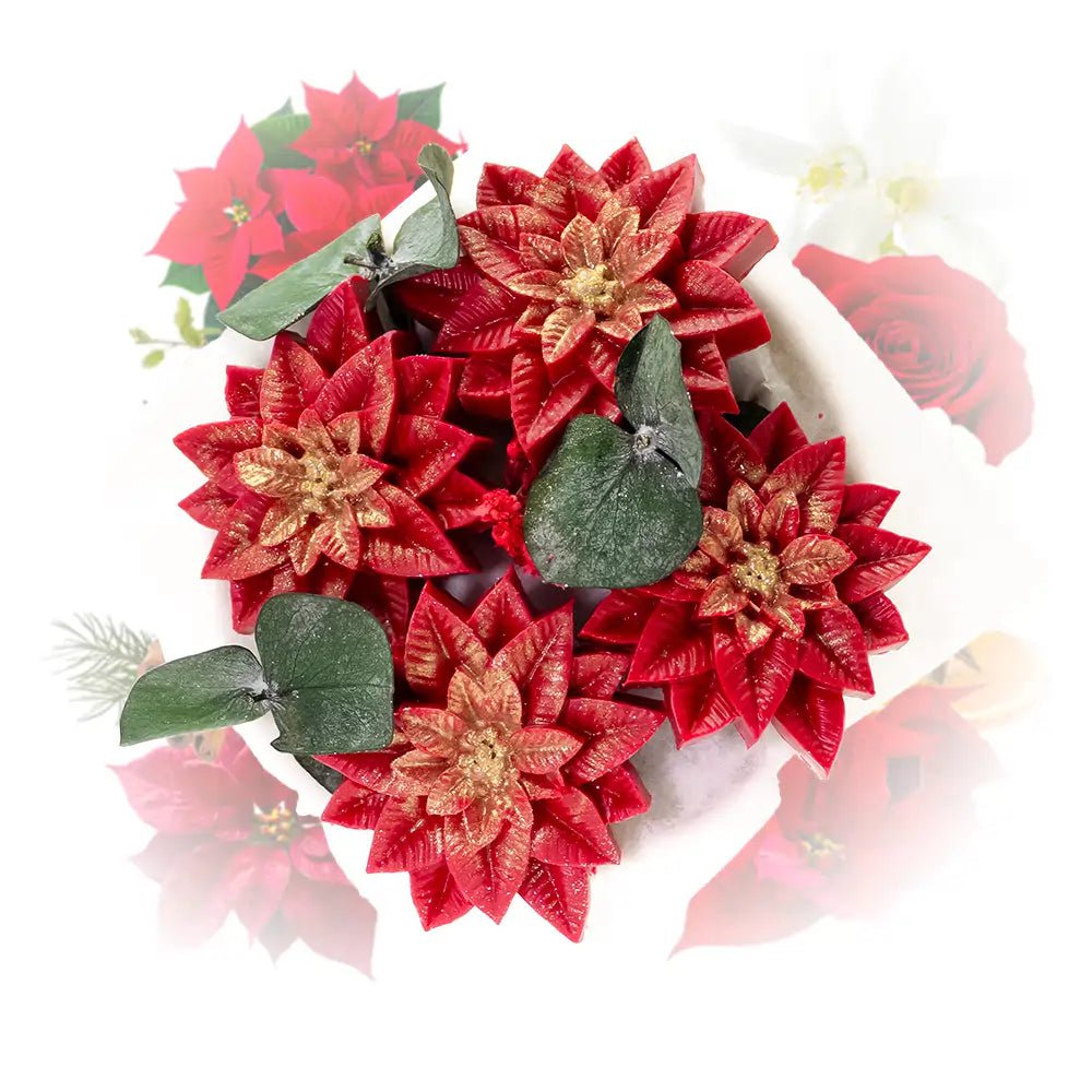 Bouquet parfumé fleur de Noël - précommande de Noël