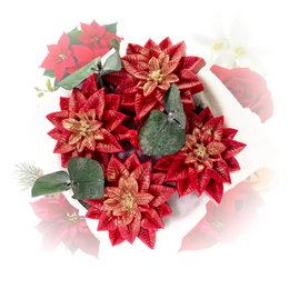 Bouquet parfumé fleur de Noël - précommande de Noël