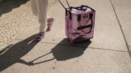 Hulkenbag Medium Lilac mit integriertem Bezug