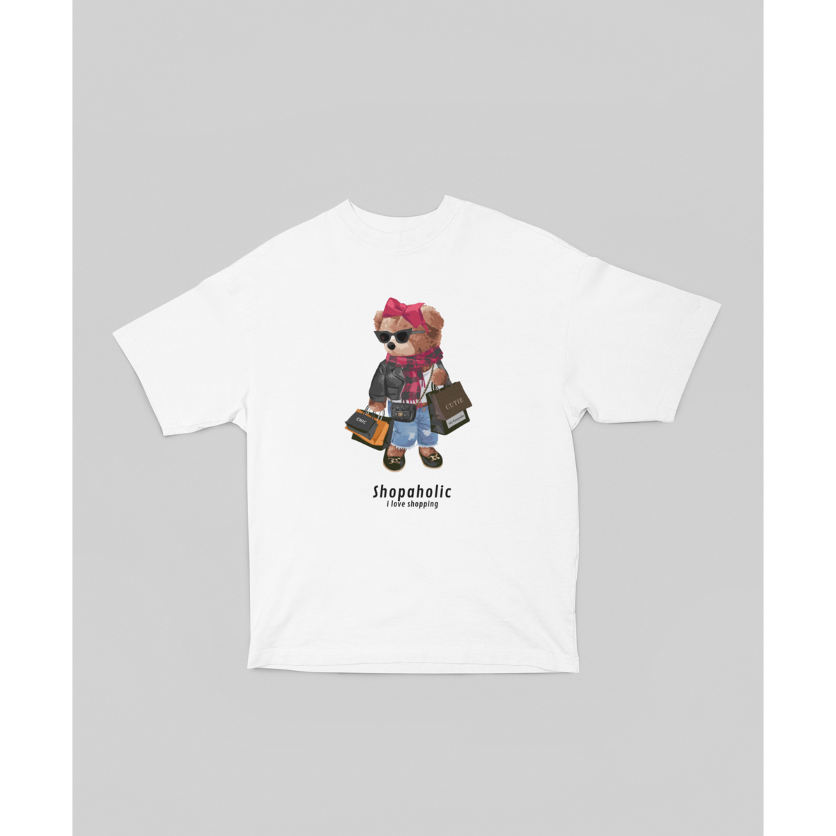 T-shirt oversize Ours accro du shopping