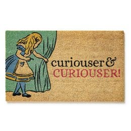 Victoria and Albert Museum Curiouser and Curiouser Coir Doormat