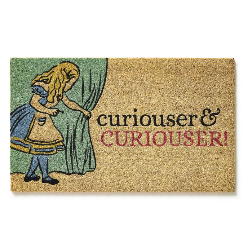 Victoria and Albert Museum Curiouser and Curiouser Coir Doormat