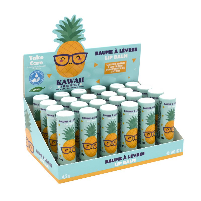 Kawaii freundlich 4,5 g Ananas Lippenbalsam