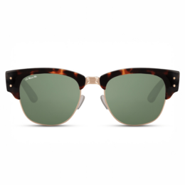  Stylish and elegant unisex sunglasses in green and black colors.