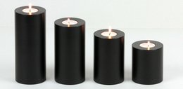 Grzech! Posiadacz Tealight Permanent Candle Trend Black ∅ 10 cm