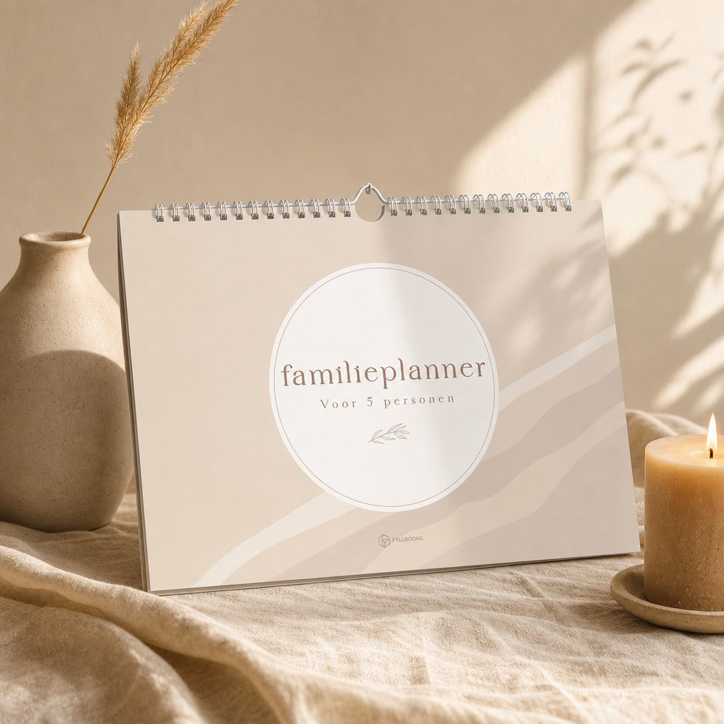 Fyllbooks Family Planner A4 - Dateless - Beige