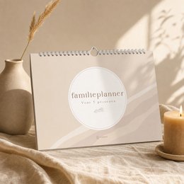 Fyllbooks Family Planner A4 - Dateless - Beige