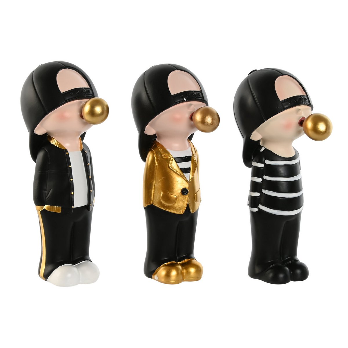 RESIN FIGURE 10X6.5X19.5 BOY 3 SURT. FD209621