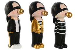 FIGURA RESINA 10X6,5X19,5 CHICO 3 SURT. FD209621
