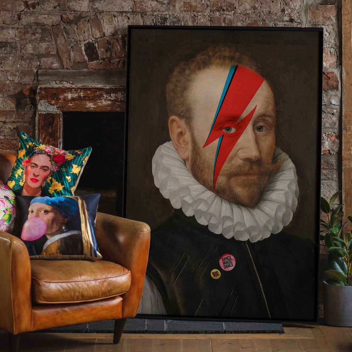 Impresión rebelde de Bowie