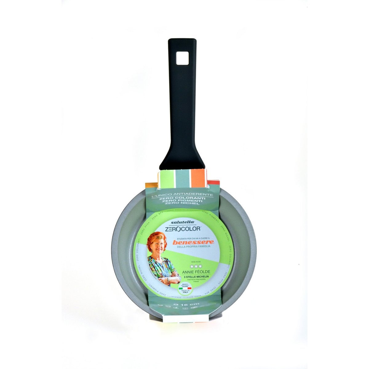 Salutella Zero Color Kochtopf 1 Griff 16 cm