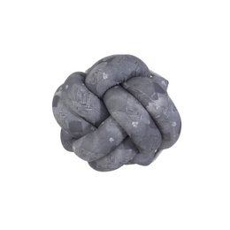 Knotty Knot Large Knot Cushion - Black Jeans
