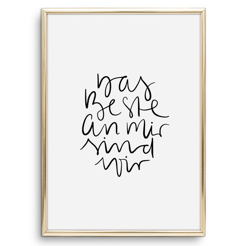 Poster: Das Beste an mir sind wir
