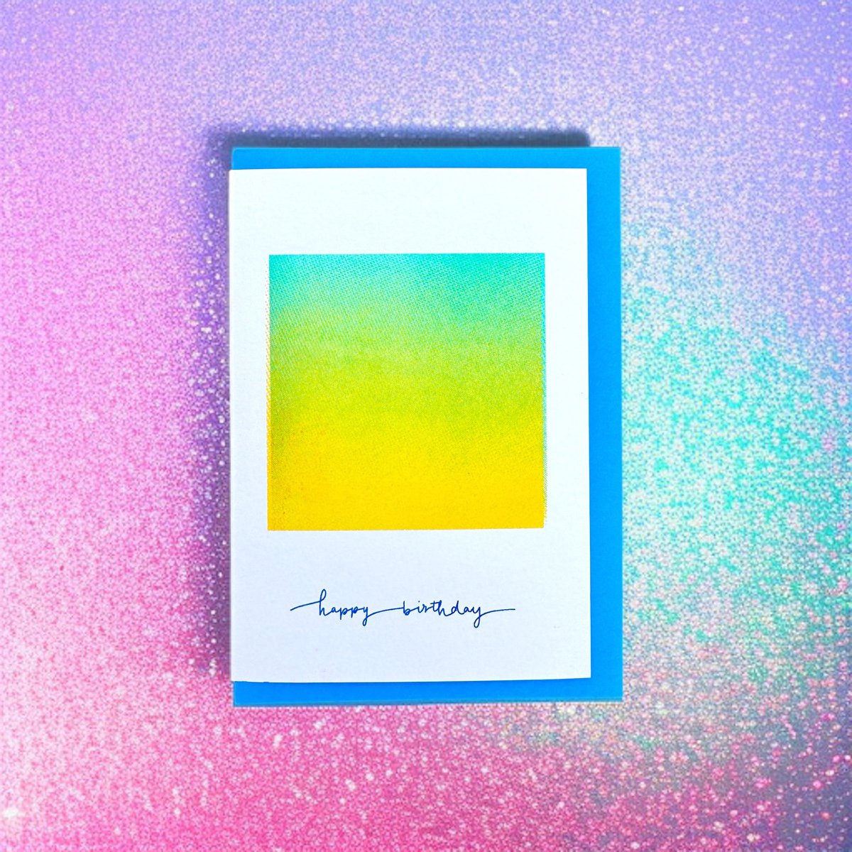 Sunset Wishes blue