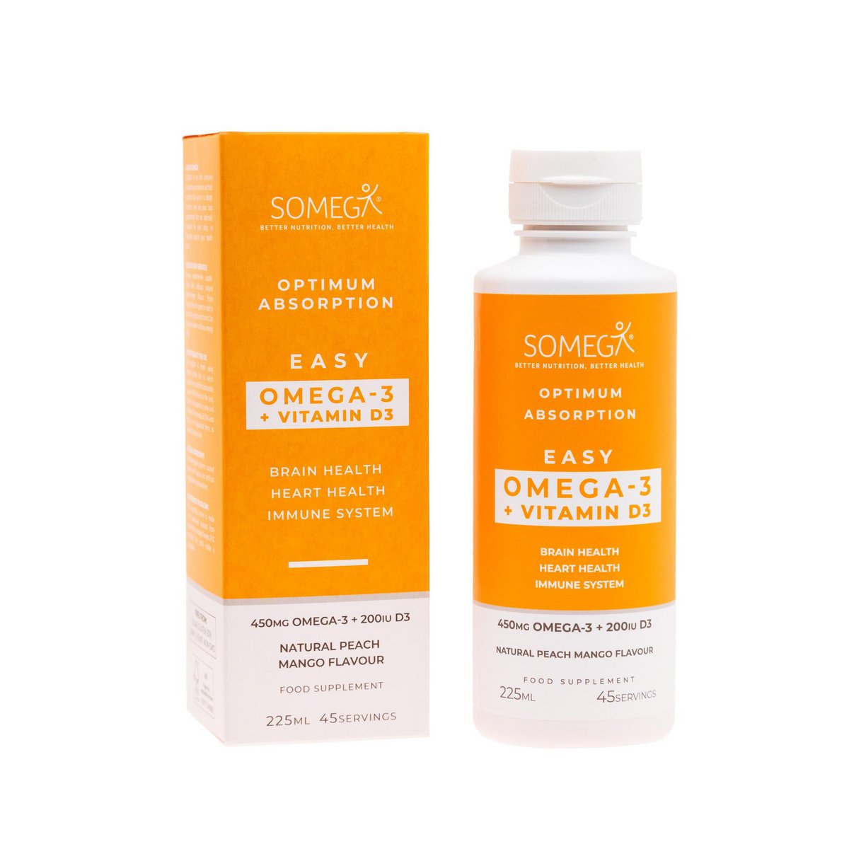 Einfaches Omega-3 + Vitamin D3