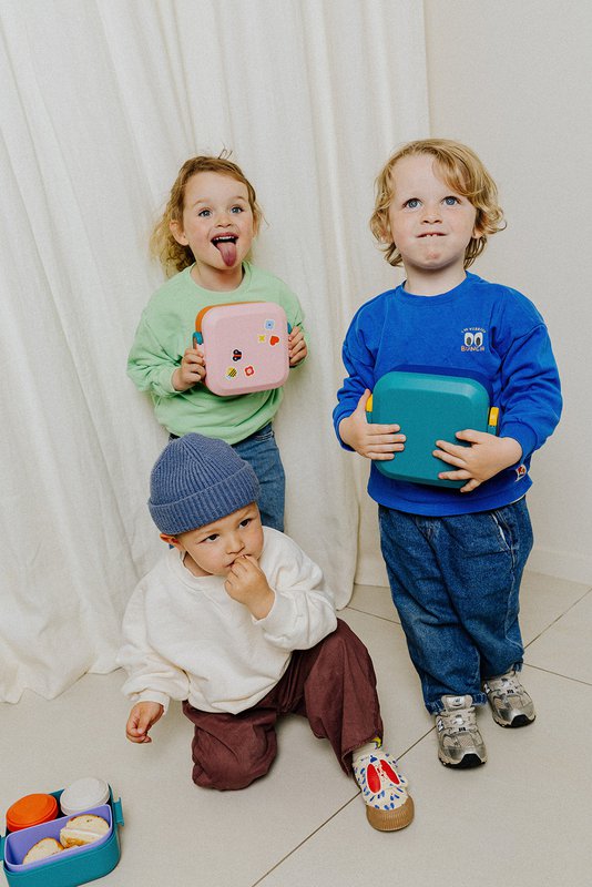 Rikko Lunchbox for Kids with 2 Removable Snack Boxes