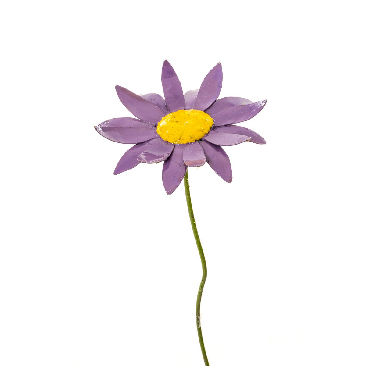 ZIMBA-ARTS METALL LILA GÄNSEBLÜMCHENBLUME