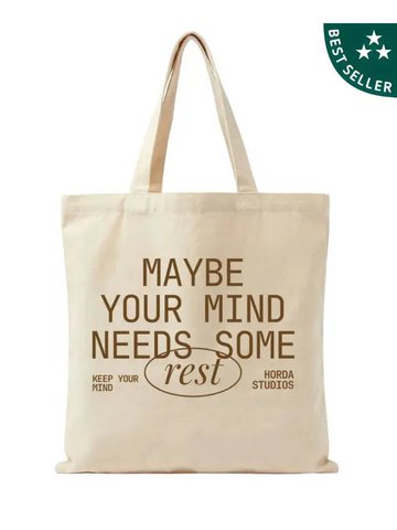 Horda Canvas Bag Shopper in Cotone 100%