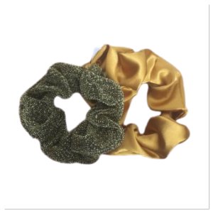 Scrunchie set gold
