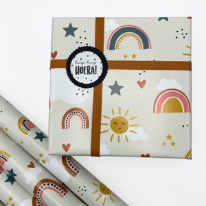Inpakpapier 'Regenboog’