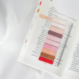 Light Rose | Ordinate 200 Stück Haftstreifen | Transparente Haftnotizen | sticky notes | Index Tabs klebezettel | Beschreibbare Haftmarker pastell | stationary supplies | Bücher zubehör