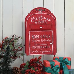 Post Box Wishes Christmas 39 cm Isabelle Rose