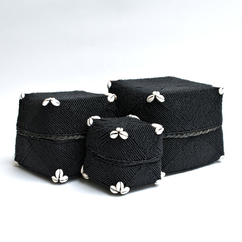Zwarte Bella dozen - set van 3