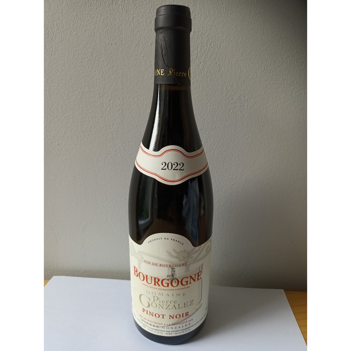 Domaine Pierre Gonzales Bourgogne Pinot Noir 2022