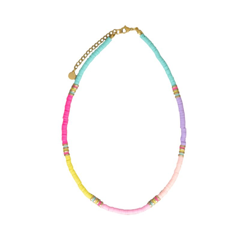 Surf Necklace | Multicolor block