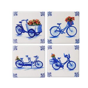 Coasters Bicycle 4 pcs