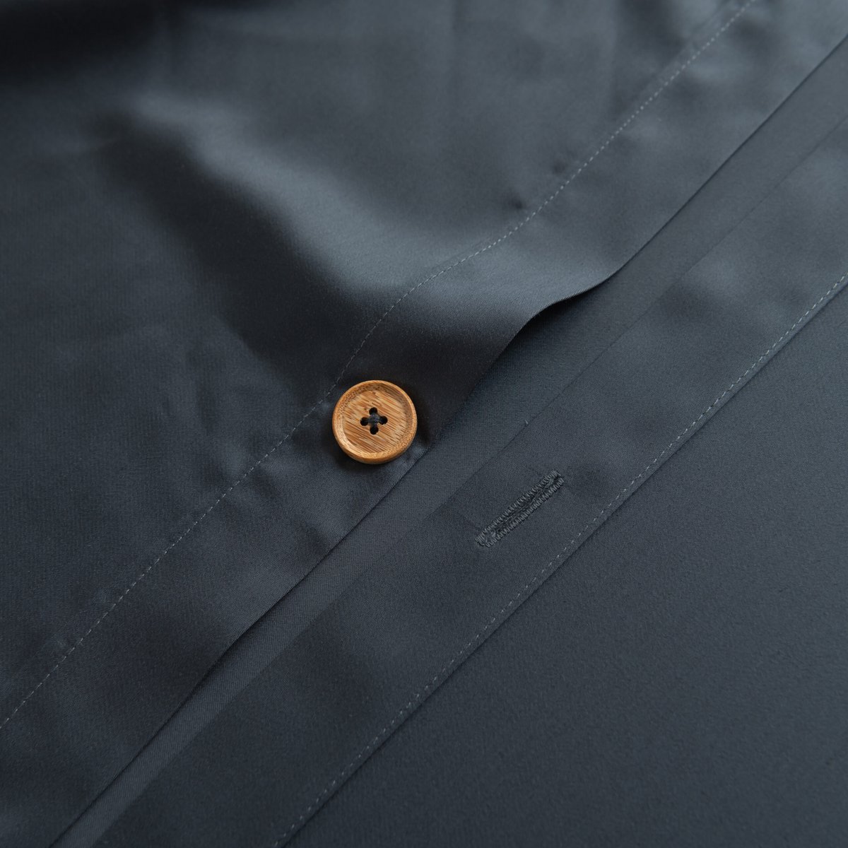 Dark blue bamboo duvet cover Premium - 400TC Tanboocel - 100% bamboo - Space Blue