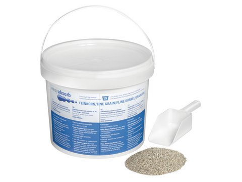 Bindemittel Easy Absorb feine Körnung, für alle Arten von Flüssigkeiten/Oberflächen 1,5 Liter